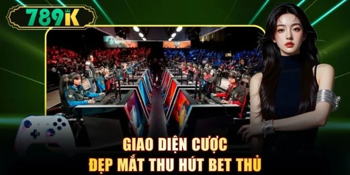 Giao diện cược đẹp mắt thu hút bet thủ