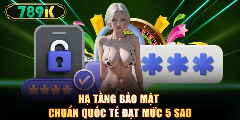 Hạ tầng bảo mật chuẩn quốc tế đạt mức 5 sao